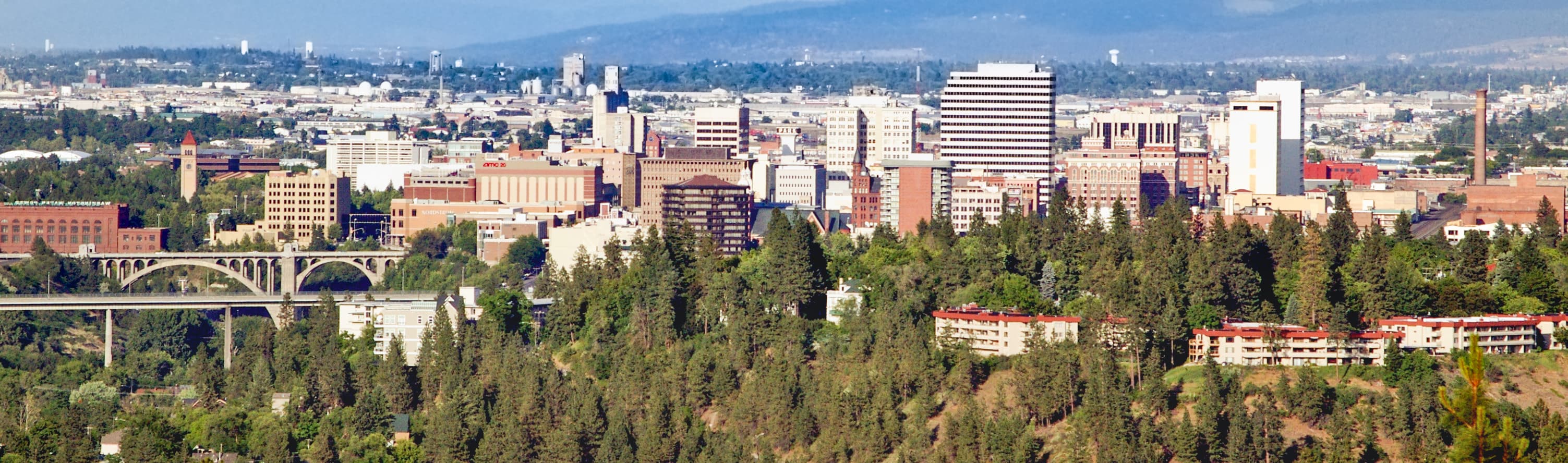 View of Spokane, WA